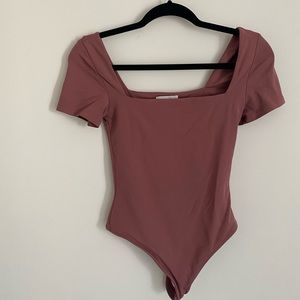 Aritzia contour square neck bodysuit